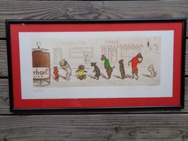 BORIS O`KLEIN HUNDE HUMOR BILD DEKO FÜR HUNDESALON